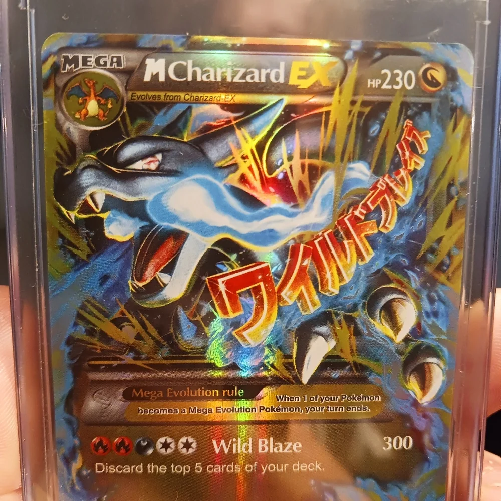 charizard mega evolution pokemon card Pokemon - XY - Flashfire - Mega-Charizard-EX (Secret Rare) main image 0